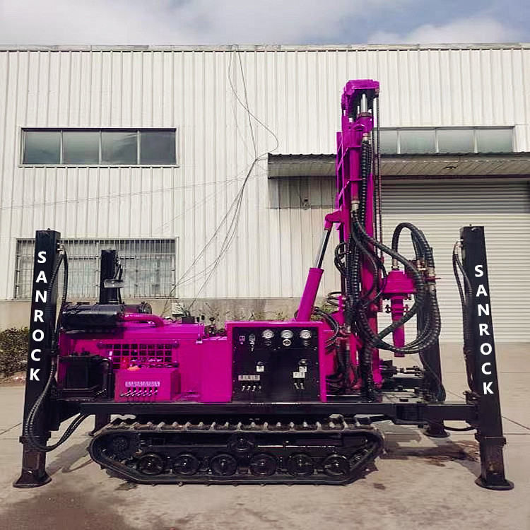Manufacturer Water Well Rig Hydraulic Bore hole 220Meters Deep Water Well Drilling Rigs