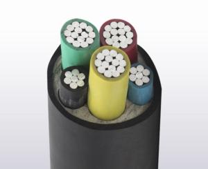 Quality IEC PVC Insulated Aluminium Wire 5 Core VLV NAYY Cable PVC Jacket wholesale