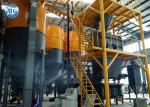 Cylinder Stainless Steel Dry Mortar Machines 45kw Power 10-15t/H Capacity