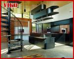 Spiral StaircaseVH42S Tread 304 Stainless Steel Aluminum Baluster Glass Handrail