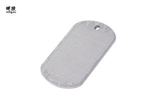 Quality Silver Blank Customized Metal Dog Tags Engraved Logo Zinc Alloy Material wholesale