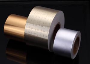 Quality Flexible Tobacco Foil Wrap Packaging Lacquered 6 Micron Gauge Against Moisture wholesale