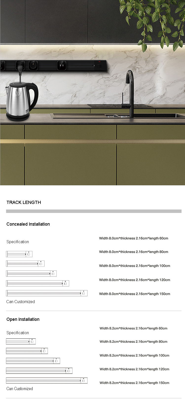 Maximize Your Electrical System with Our Universal Multifunctional Power Rail Socket