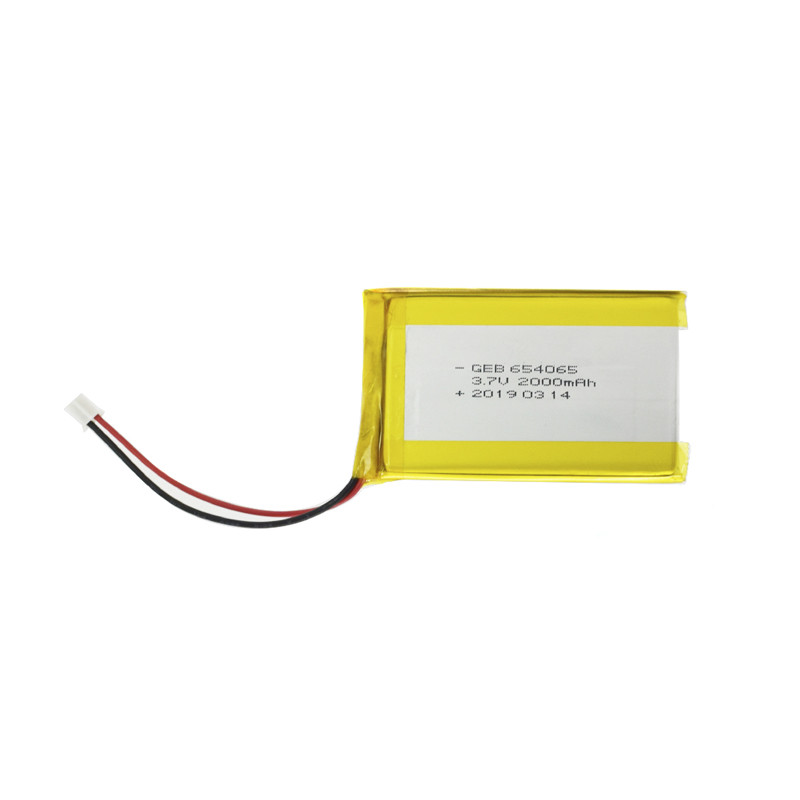 Toy Cars Lithium Ion Polymer Battery Pack 654065 With Connector
