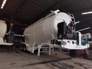 Quality CCC Bulk Cement Trailer , 3 Axle Fly Ash Tanker Trailer wholesale