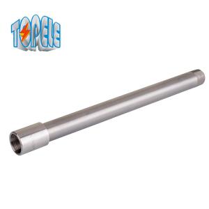 Quality Gi Electrical Pipe BS4568 Conduit Hot DIP Galvanized With Coupler Cap wholesale