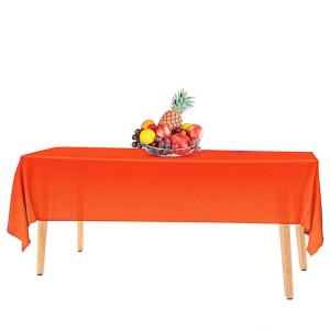 Quality Biodegradable Disposable Plastic Tablecloths For Party / Banquet / Wedding wholesale