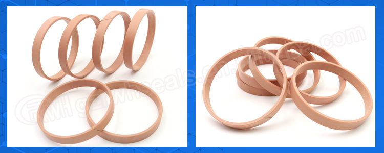 WR Hydraulic Cylinder Wear Bands Phenolic Excavator Boom Cylinder Seal Replacement