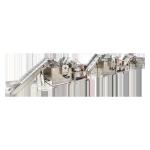 SS304 Fully Automatic Frozen French Fries Making Machine Potato Chips Production