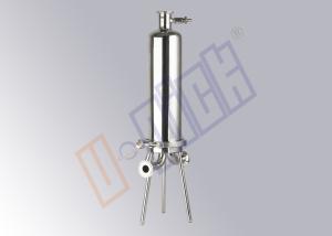China T Shape SS Filter Housing / 20 Inch Cartridge Filter Housing With Sanitary Grade on sale