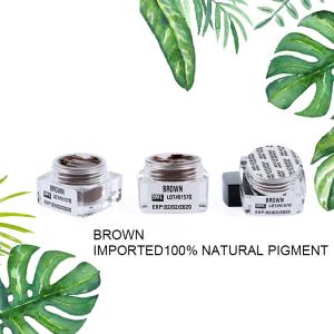 Quality Organic Semi Permanent Makeup Pigments Microblading Manual Eyebrow Tattoo Ink wholesale