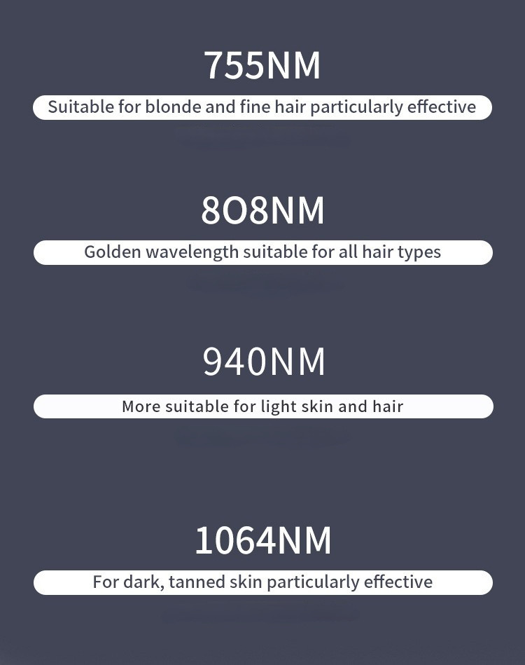 Stationary Vertical Painless Hair Removal Machine 600W Salon Hair Removal Equipment