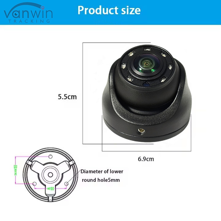AHD High Definition Night Vision Waterproof Car Reversing Camera Bus Reversing Monitoring Camera
