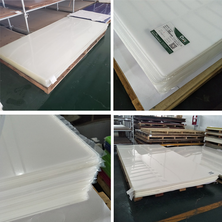 Thickness 2mm 6mm 8mm Sanitary Ware Cast Acrylic Sheets For Bathtubs