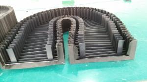 Quality Heat-sealed &amp;folded bellows fabric +PVC for machine routers wholesale