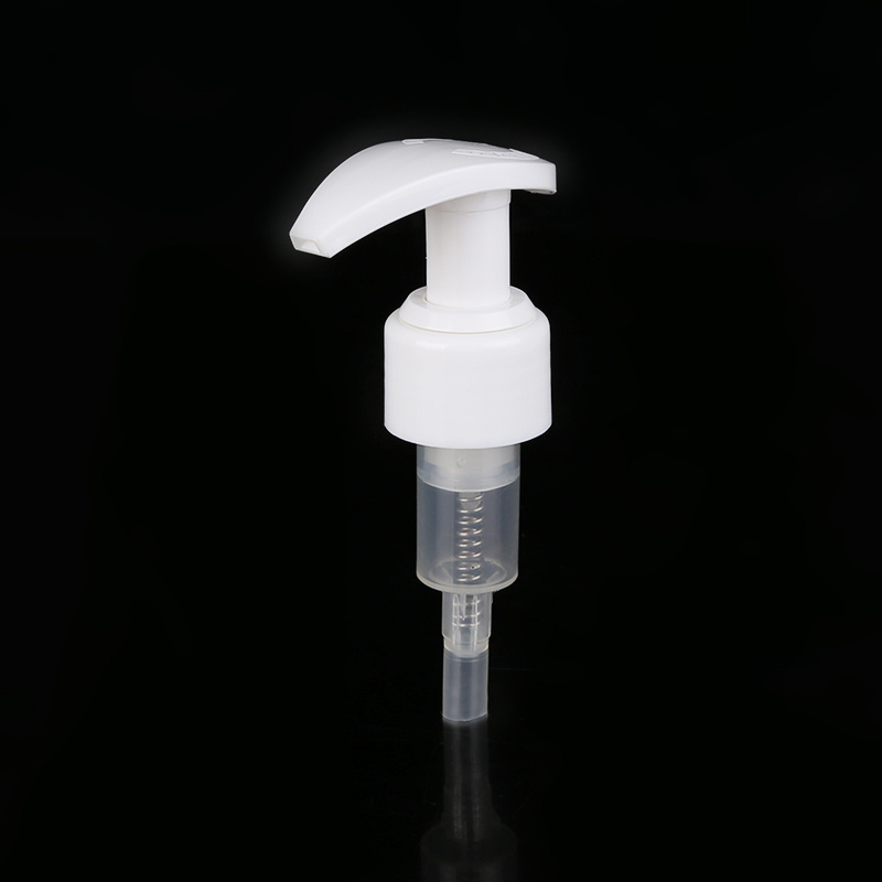24410 Lotion Pump Plastic Cream Pump with Spring Outside