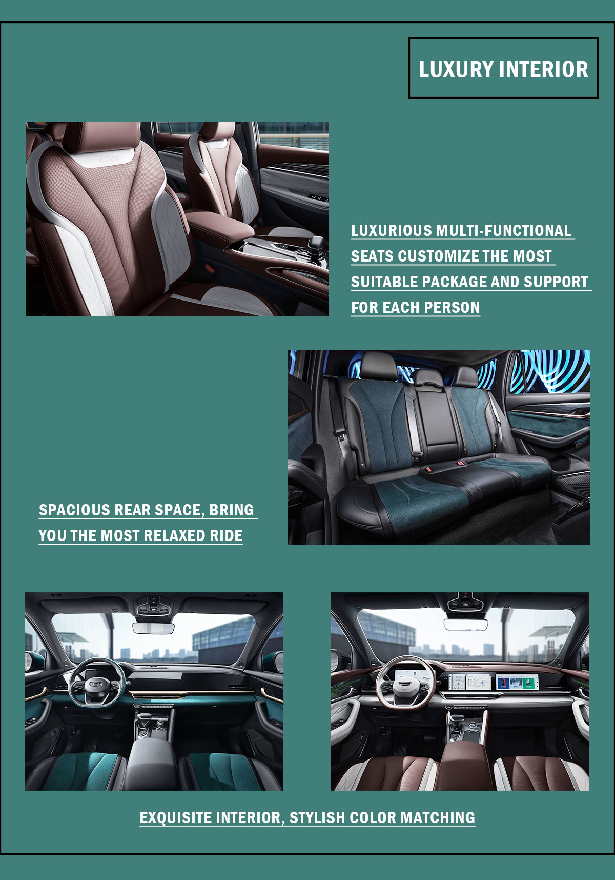Geely Xingyue L Big Luxury SUV Comprehensive Driving Mileage 1300KM