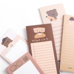 Cute Self Adhesive Magnetic Grocery List For Firdge Shopping Notepads