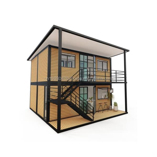 Aluminum Alloy Windows Modified Shipping Container Prefabricated Wooden Leisure
