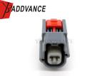 Cars TE Connectivity AMP Connectors Female Waterproof 2 Pin Connector Grey Color