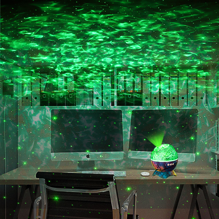 Bedroom RGB Dinosaur Egg Light Projector , Multiscene LED Starry Galaxy Projector