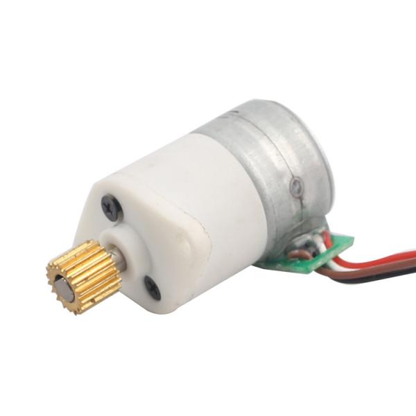 Permanent Magnet Type 2 Phase 4 Wires Geared Stepper Motor 15mm Customized