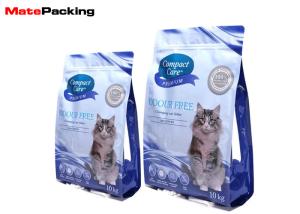 Quality Heat Sealed Zipper Side Gusset Bag For Pet Food Foil Inside Moisture Proof High Barrier wholesale