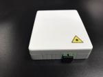 Fiber optic socket box 2 ports fiber optic rosette box ftth fiber optic terminal