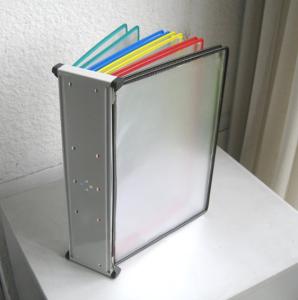 Quality 10 Pages Flip Wall Mount A4 Poster Display Stand wholesale
