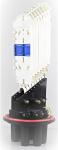 Water proof Dome Fiber Optic Splice Closure , 6 ports fiber optical splicing box