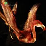 CE Customise Fiberglass Animal Statues Flamingo