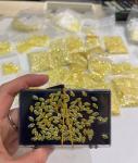VVS-VS Lab Grown Melee Diamonds HPHT Yellow Lab Created Diamonds