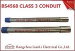 Orange PVC Coated BS4568 GI Electrical Conduits with 1.6mm Thickenss