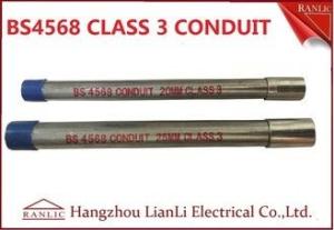 Quality Orange PVC Coated BS4568 GI Electrical Conduits with 1.6mm Thickenss wholesale