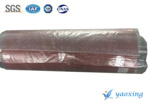 Quality Durable 4.0mm Fire Retardant Gasket Made Up Of Silicone And Fiberglass Cloth wholesale