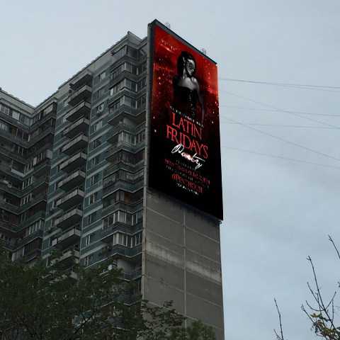 led mesh screen