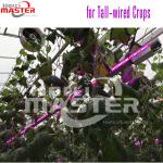 Aluminum 750nm 2.9μmol/J LED Greenhouse Grow Lights For Tomato Plants