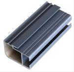 Curtain Wall Anodized Aluminium Frame , Rectangle Aluminium Edge Trim Profiles