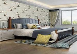 Quality Cartoon Design Kids Bedroom Wallpaper , Baby Room Boat Wallpaper For Walls wholesale