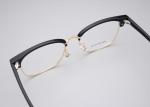 Custom Logo Printing Full-rim Metal Browline Glasses Frame 3538