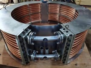 Quality Customized Stainless Steel Generator Upper Guide Bearing Oil Cooler wholesale