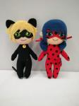 Fashion Cartoon Plush Toys , Miraculous Ladybug Toy Stuffed Animals 6 Inch