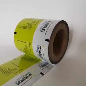Quality Medical Powder 130mm 70 Micron 2.7 Mil Printed Packaging Film Roll wholesale