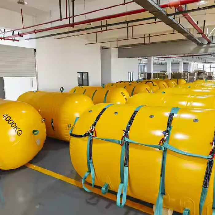 Durable Marine Lifting Balloons Synthetic Cord Rubber High Load Capacity