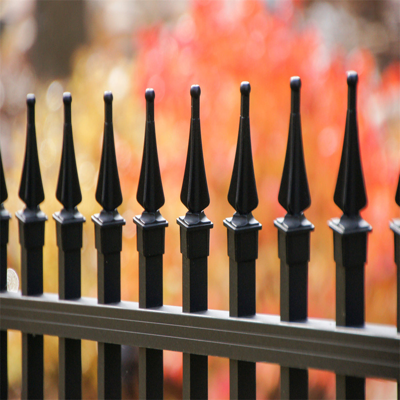 Aluminum Railing for Customer Requirements Customizable Horizontal Slat Fence for Pool and Yard