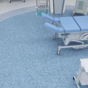 Quality Cleanroom Homogeneous Vinyl Sheet Flooring 2m Vinyl Floor For Hospital wholesale