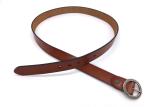 O Ring Pin Buckle 28mm Women's Fashion Leather Belts