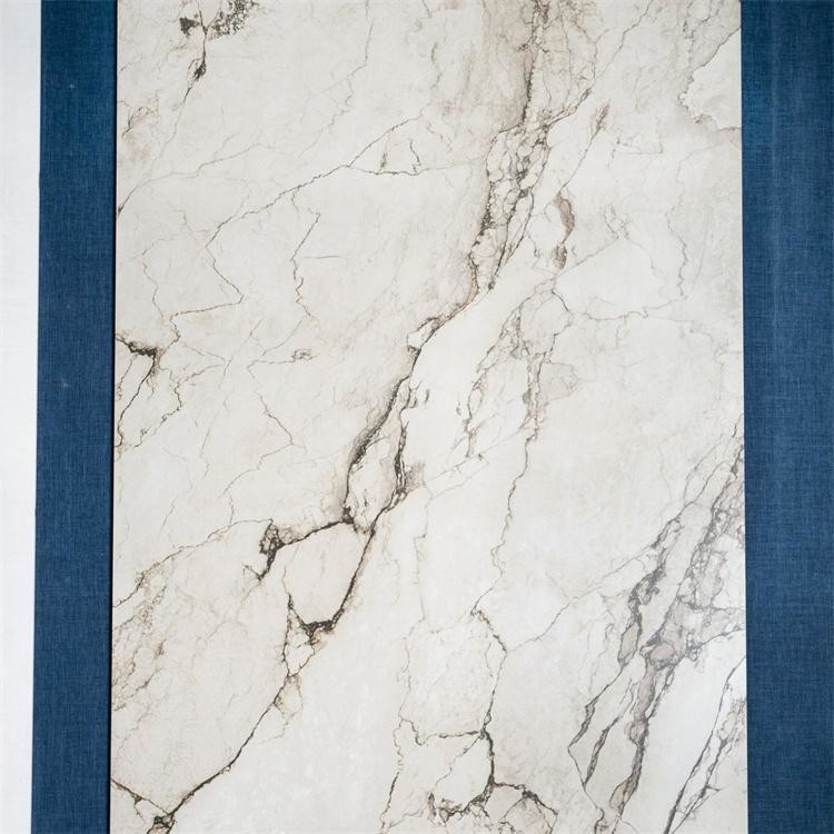 3200x1600mm Polished Glazed Porcelain Sintered Stone Slab Tile For Bedroom Wall Decoration