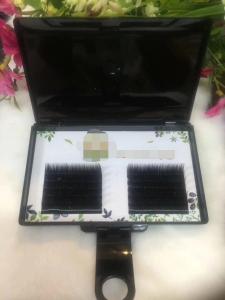 Quality Premium Silk Eyelash Extensions Pre Fanned Volume Lashes Natural Black wholesale