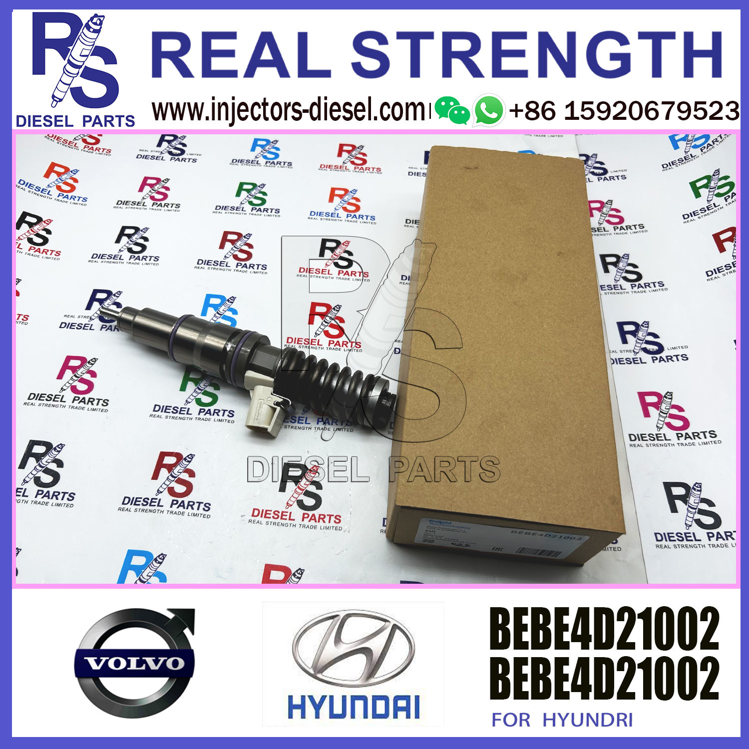 Remanufactured Common Rail Injector BEBE4D17002 BEBE4D21001 BEBE4D21002